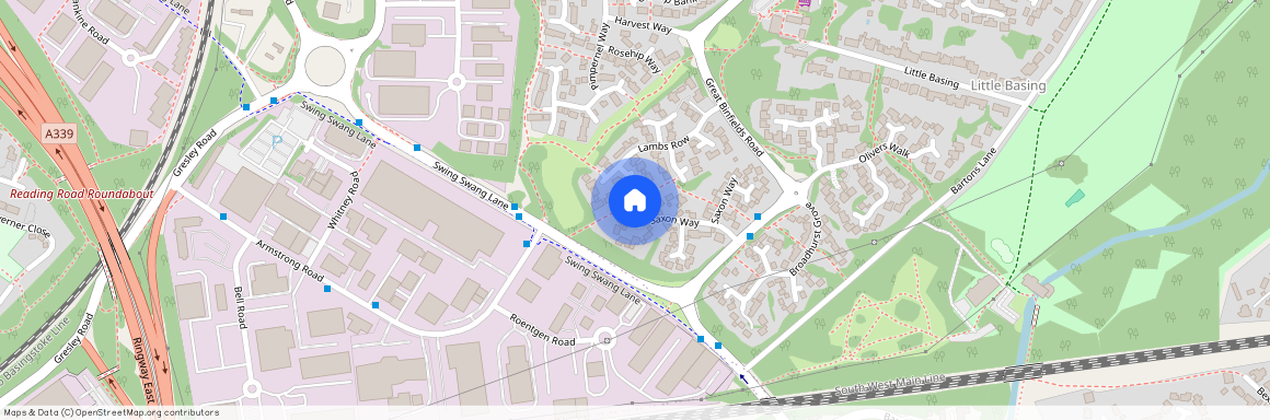 Saxon Way, Lychpit, Basingstoke, Hampshire, RG24