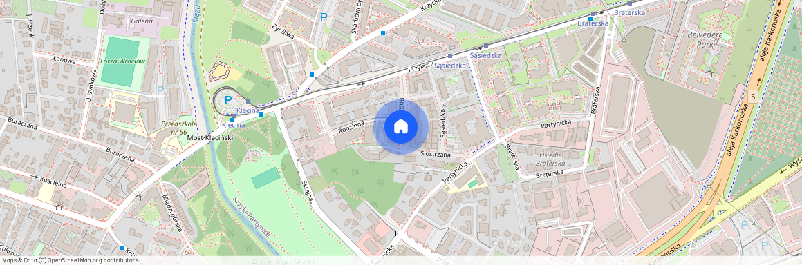 ul. Rodzinna, Krzyki, Krzyki, Wrocław, dolnośląskie