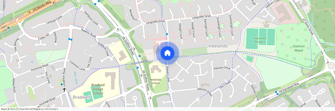 Glovers Lane, Heelands, Milton Keynes, MK13