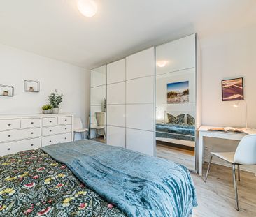 City-Residence: Modern möblierte 3-Zi.-Wohnung mit Balkon in F-Esch... - Photo 4