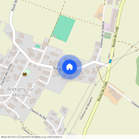 1053, Bretigny-sur-Morrens, Rue Du Village