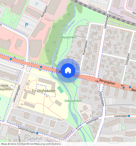 Bergsgatan, Sundsvall