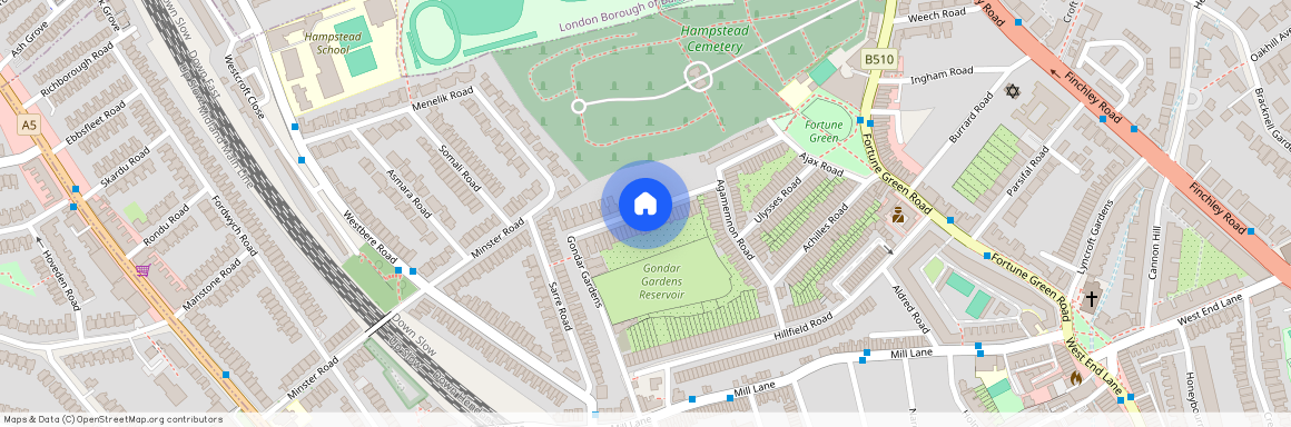 Gondar Gardens, West Hampstead, NW6 1HG, London