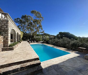 Bastide à la location - Grimaud - Vue campagne - Photo 2