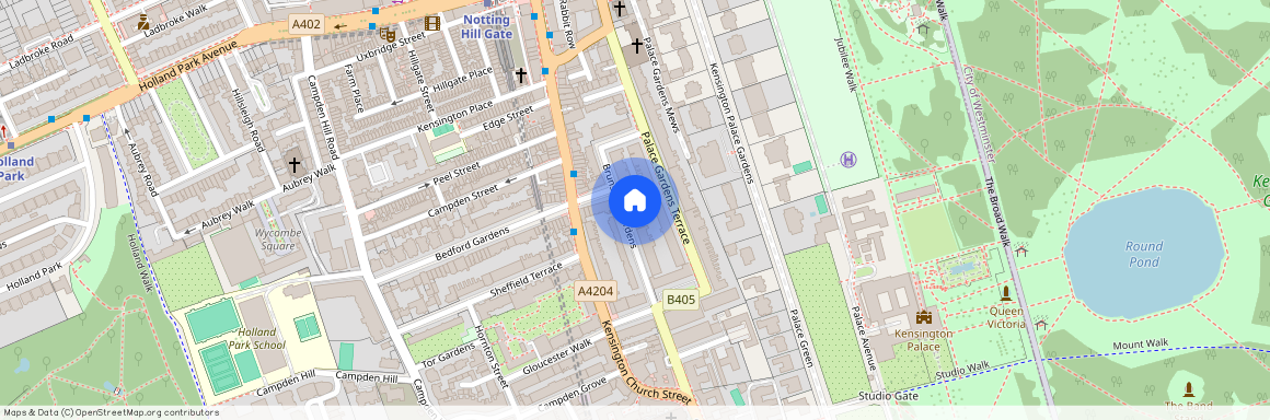 Brunswick Gardens, Kensington, W8, London