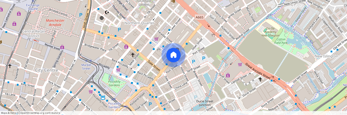 The Bradley, 23-25 Hilton Street, Northern Quarter, Manchester, M1