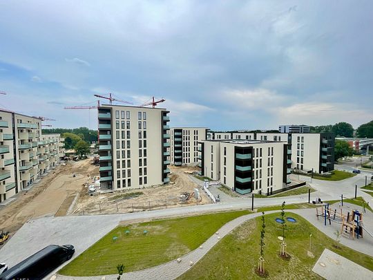 Noch zu errichtende 3-Zimmer-Wohnung mit Süd-/Westbalkon und offener Küche in Rostock-Lichtenhagen - Photo 1