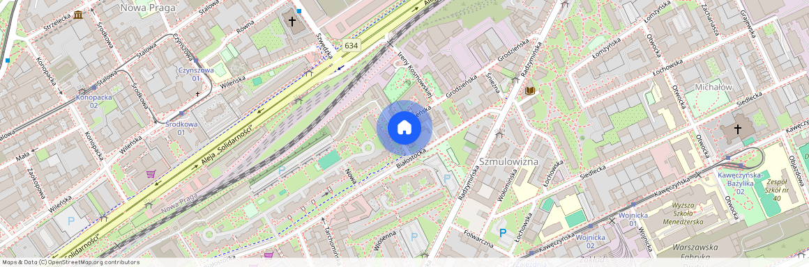 ul. Białostocka, Szmulowizna, Praga-Północ, Warszawa, mazowieckie