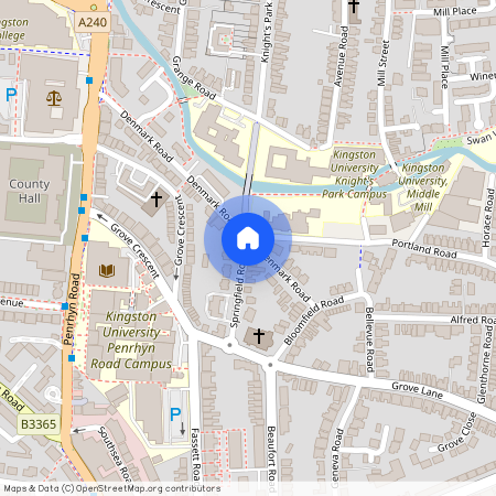 Grove Crescent, Kingston Upon Thames, Surrey, KT1