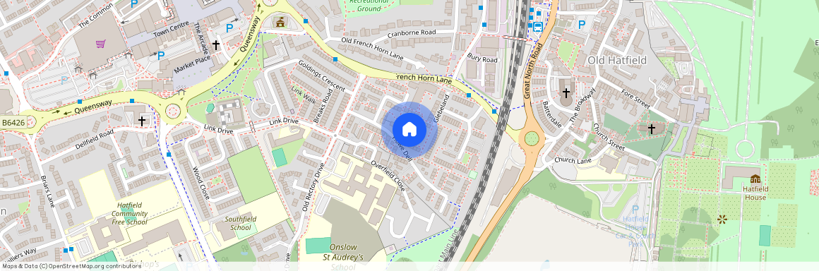 Onslow Close, Hatfield