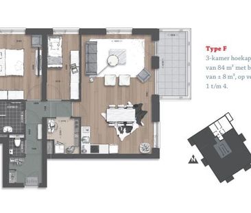 Appartement te huur: Oostdijk 17-E6 3223 CA Hellevoetsluis - Photo 5