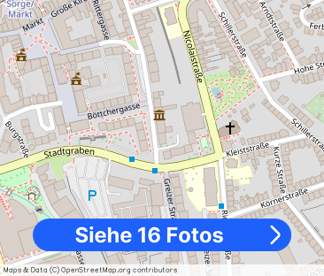 Großzügige 2-Raum-Citywohnung im Dachgeschoss mit Badewanne sucht Sie. - Foto 1