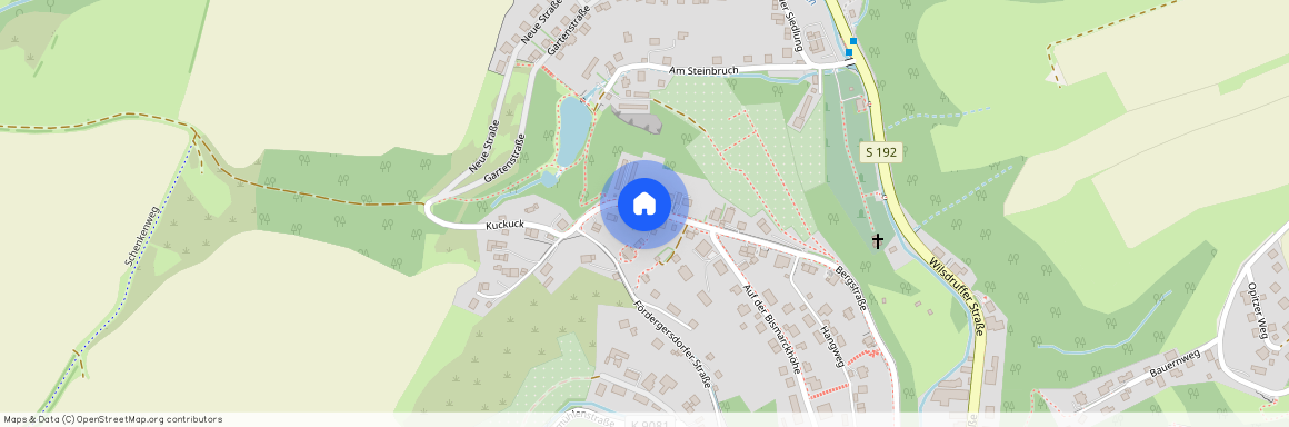 Fördergersdorfer Str. 12 - Zufahrt Bergstraße 21, 01737 Tharandt