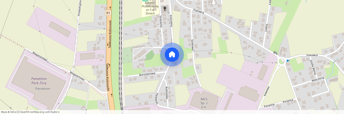 ul. Strażacka, Żory, śląskie