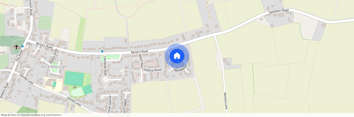 Merlewood, Dickleburgh, Diss, IP21