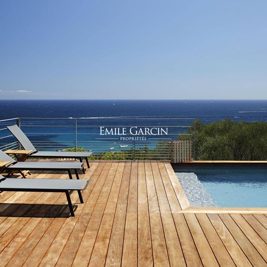 Villa à louer proche de Cala Rossa vue mer, piscine et accés plage à pied - Photo 1