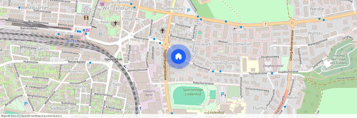 Thuraustrasse 7, 9500 Wil SG, Schweiz