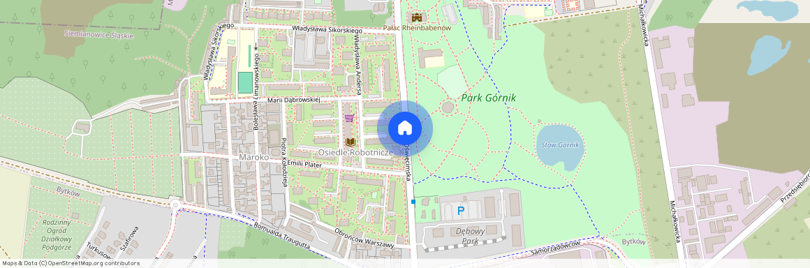 ul. Oświęcimska, Michałkowice, Siemianowice Śląskie, śląskie