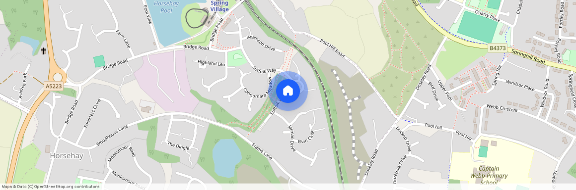 Suffolk Way, Horsehay