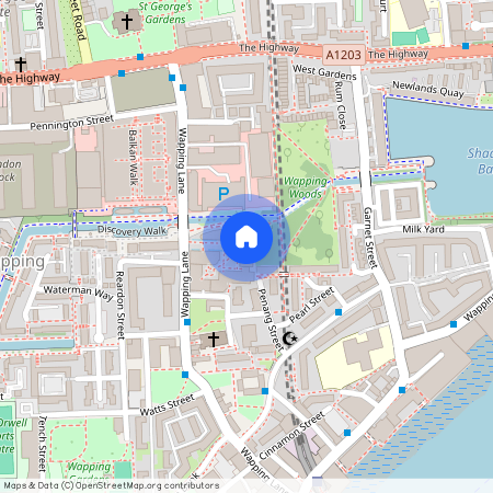 Cobblestone Square, Wapping, E1W, London