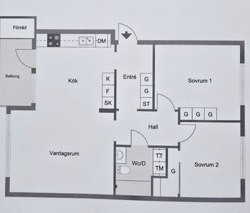 Järfälla - 3rok - 6mån - 14.950kr/mån - Foto 2