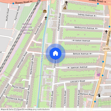 Palmerston Road, Wood Green, London, N22