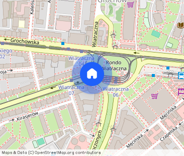 Warszawa, Praga-Południe, Grochów, rondo Wiatraczna - Фото 1