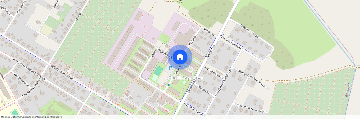 ul. Gryfitów, Białogard, białogardzki, zachodniopomorskie