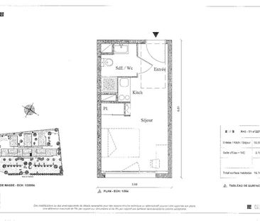 Location Appartement 1 pièce 19m² AUZEVILLE TOLOSANE 31320 - Photo 5