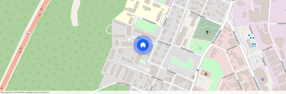 Traststigen 1-11, 2-4, Gislaved, Jönköping, Traststigen 11