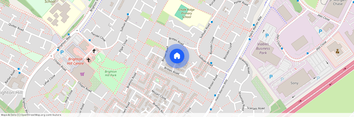 Britten Road, Basingstoke, Hampshire, RG22