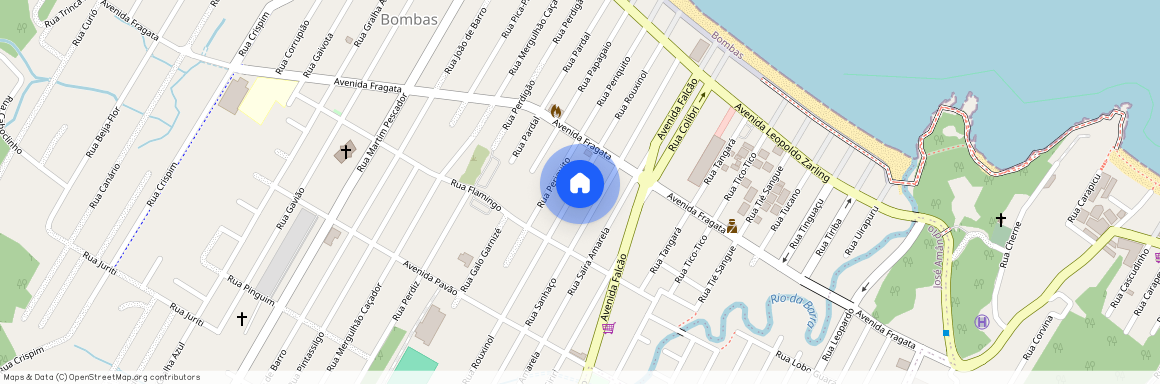 Rua Rouxinol, 425 - Bombas, Bombinhas - SC