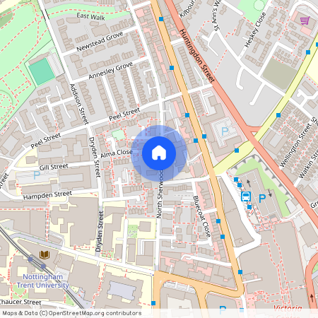 North Sherwood Street, City Centre, NG1 4EZ