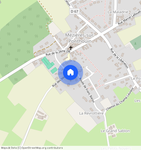 Sarthe, 72, 72290, Mezieres Sur Ponthouin