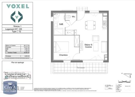 Location Appartement 2 pièces 39m² LAUNAGUET 31140 - Photo 5