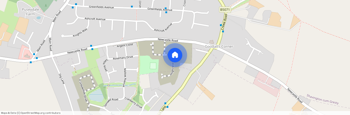 Columbus Drive, Shavington