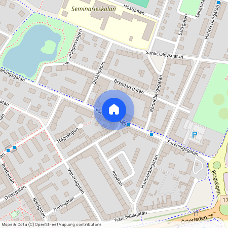 Föreningsgatan 167B, Öster