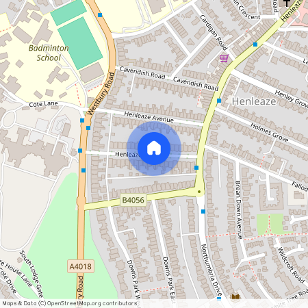 Henleaze Gardens, Henleaze, Bristol, BS9