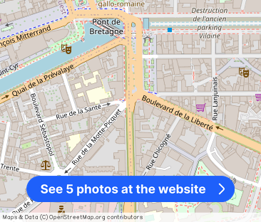 Location T2 meublé Rennes République - Photo 1