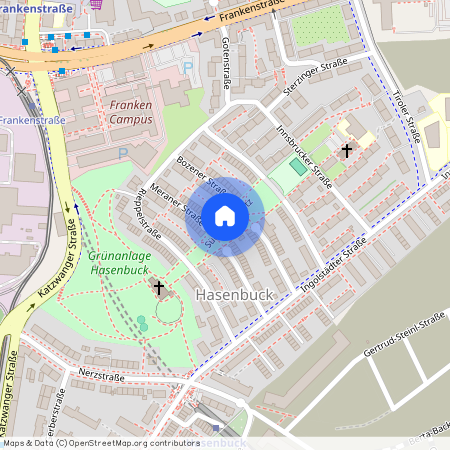 90461 Nürnberg (Mittelfr) - Südstadt