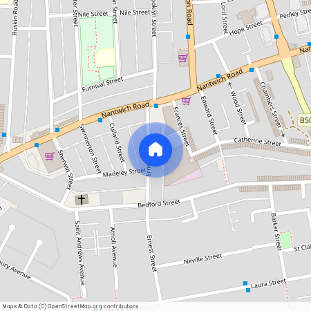 Ernest Street Crewe CW2