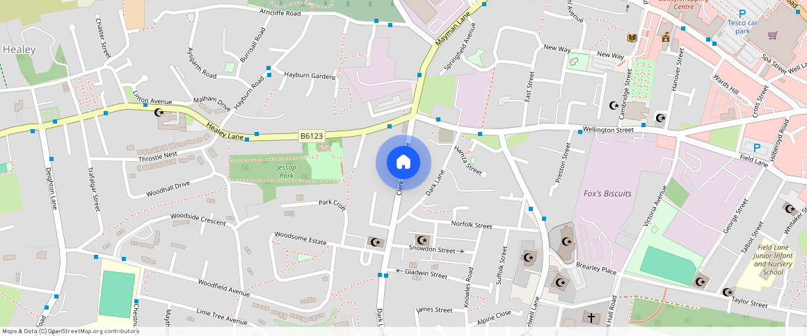 Clerk Green Street, Batley, WF17