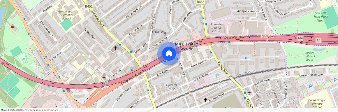 Great West Road, Brentford