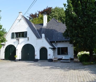 Karaktervolle woning met grote tuin in Bellegem - Foto 5