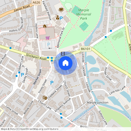 Queen Street, Marple, Stockport, Greater Manchester, SK6