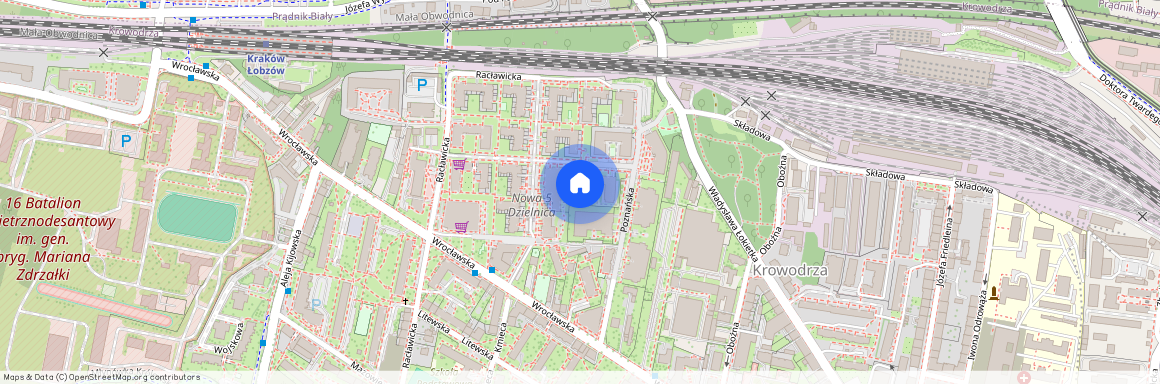 ul. Poznańska, Krowodrza, Krowodrza, Kraków, małopolskie