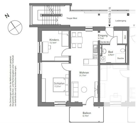 Neuwertige 3-Zimmer-Wohnung mit Südwestbalkon + TG-Stellplatz! Stadtnah + grün! - Foto 3