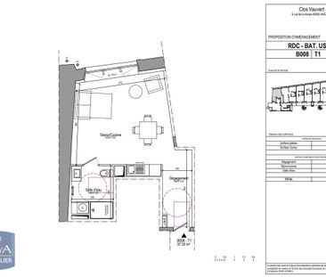 Location Appartement 1 pièce 36m² ANGERS 49100 - Photo 5