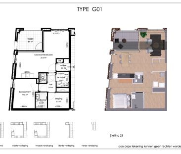 Appartement Stelling 23, Rosmalen - De Groote Wielen - Foto 2