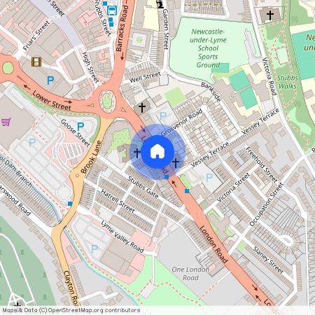 London Road, Newcastle-Under-Lyme, ST5